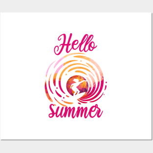 New Summer, It's Summertime, Hello Summer, Popsicle, Vacation, Beach Vacation, Summer Vacation, Vacation Tee, Vacay Mode Posters and Art